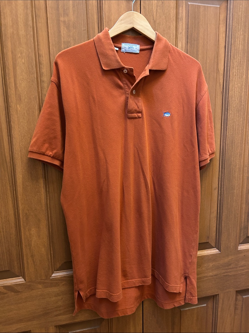 Southern Tide Men's Burnt Orange Polo size XL